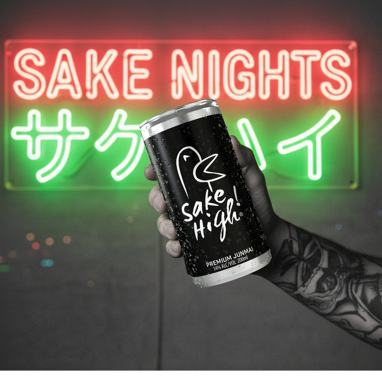 Sake High! — Brewed with Love in Japan.